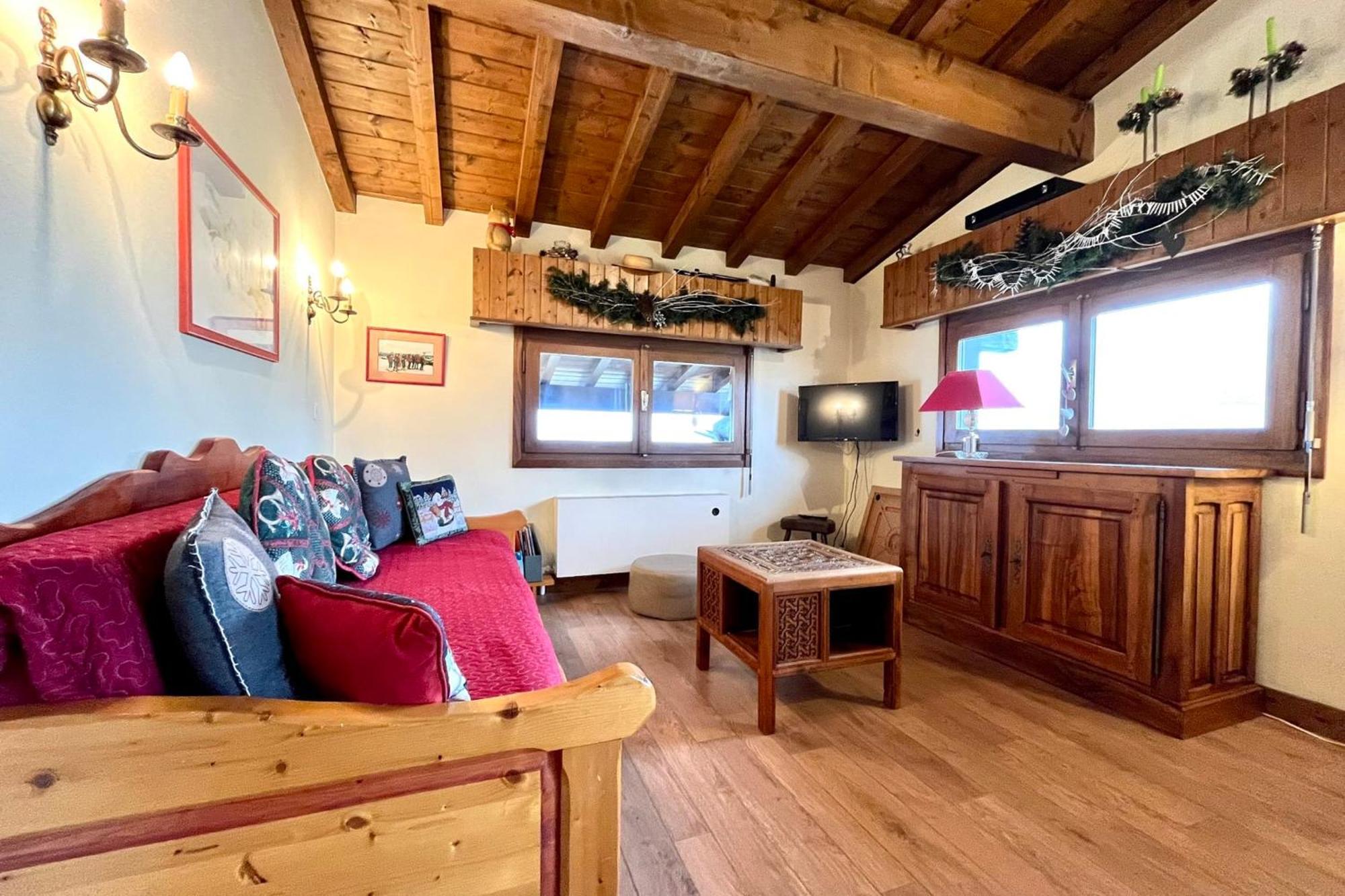Nice And Bright Apartment In Combloux Buitenkant foto